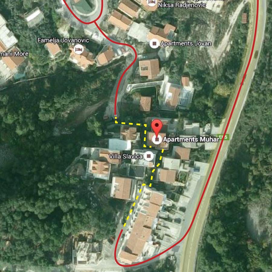 Apartments Muhar Sveti Stefan Luaran gambar